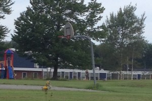 MEGUonHoop, with Big Cranky